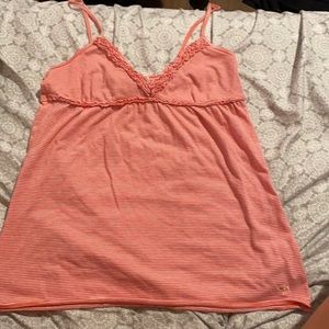 super cute spaghetti strap too i found at goodwill and it’s also stretchy ! <3